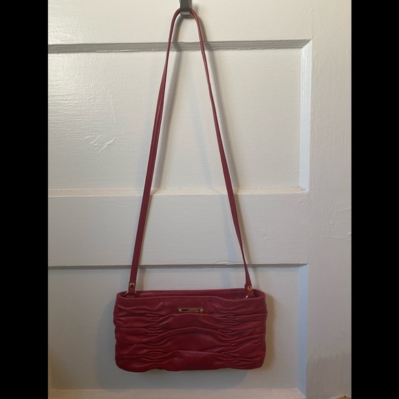 Michael Kors Red Crossbody Purse - Picture 3 of 7